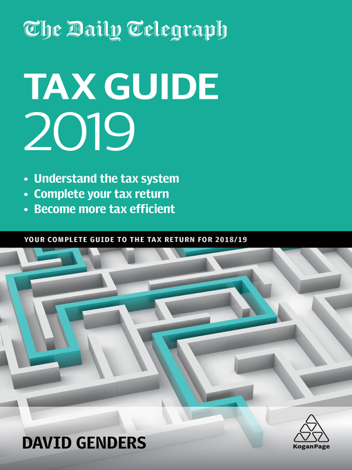 Title details for The Daily Telegraph Tax Guide 2019 by David Genders - Available